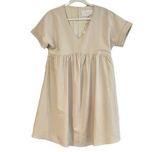 NWT Pink Martini Daisy Beige Mini Dress XS